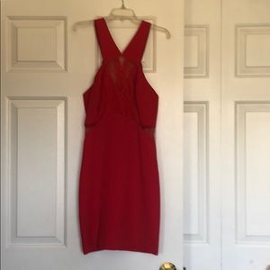 Red BCBG generation short dress